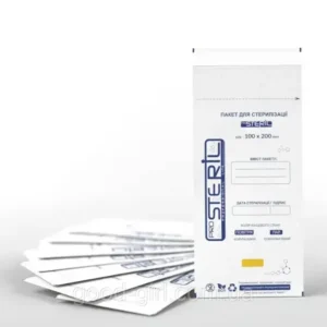 Крафтпакет PROSteril 100*200 білий 100шт